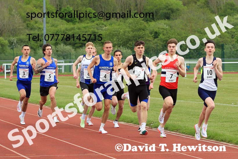 BMC 800 metres, Monday, May 9th, BMC Chester le Street, County Durham. Photo: David T. Hewitson/Sports for All Pics